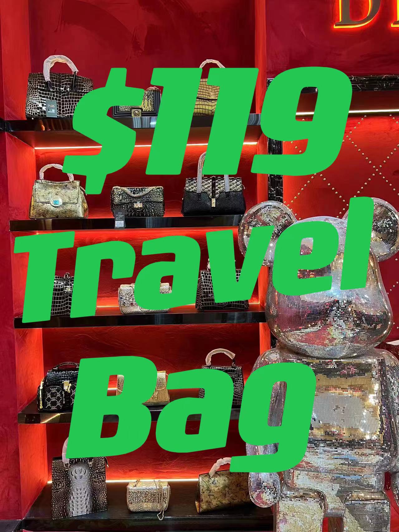 A-[$119.99] Highend Bag Travel Bag